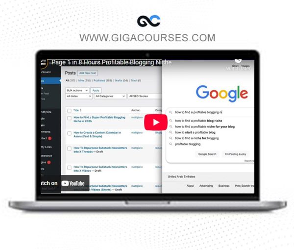 Matt Giaro – Passive Traffic Engine – Heres How To Rank Articles In Google in 48 Hours