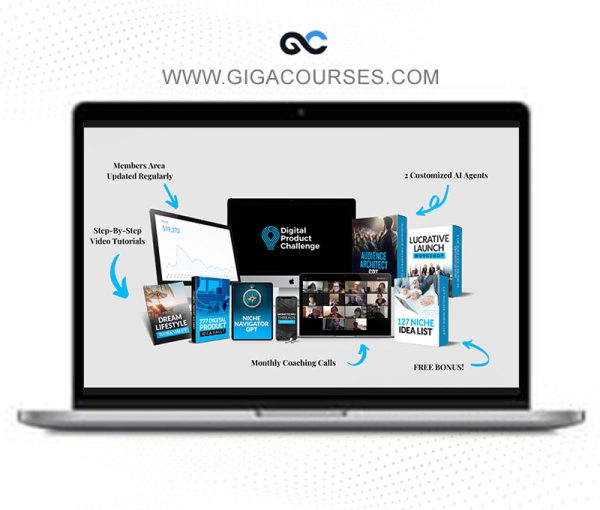 Adam Dukes – Digital Product Challenge 2.0 + PDF Bible (Upsell)