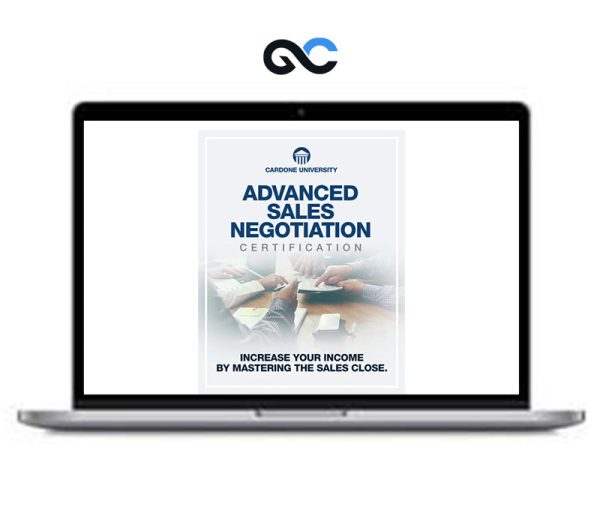 Grant Cardone – Advanced Sales Negotiation Certification