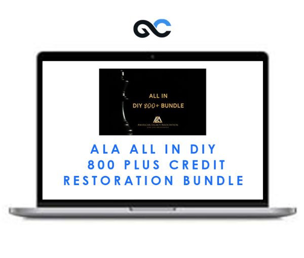 ALA All In DIY 800 Plus Credit Restoration Bundle