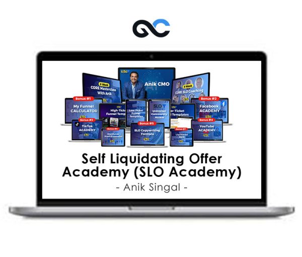 Anik Singal – Self Liquidating Offer Academy (SLO Academy)