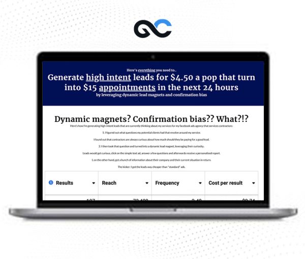 Dynamic Lead Magnets + B2B Meta Ads – Generate high intent leads for $4.50 a pop that turn into $15 appointments in the next 24 hours